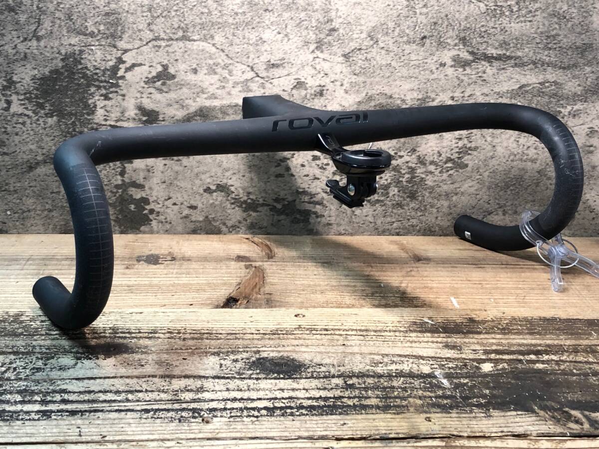 JJ797 ロヴァール ROVAL ALPINIST SL COCKPIT カーボン ドロップハンドル ブラケットC-C420mm ステム100mm 専用マウント付拍卖