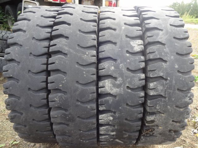 □L574 フォークリフト 夏 DUNLOP POWER LIFTER 6.00-15 10PR 4本 2022年製 NYLON拍卖