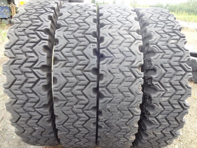 □L586 フォークリフト 冬 DUNLOP POWER SNOW 6.00-15 10PR 4本 2021年製~ NYLON拍卖