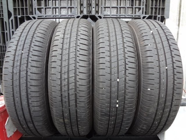 ★5154 4穴 スズキ純正 アルミホイール ほぼ新品 ブリヂストン エコピア NH200C 155/65R14 4本 2023年製拍卖