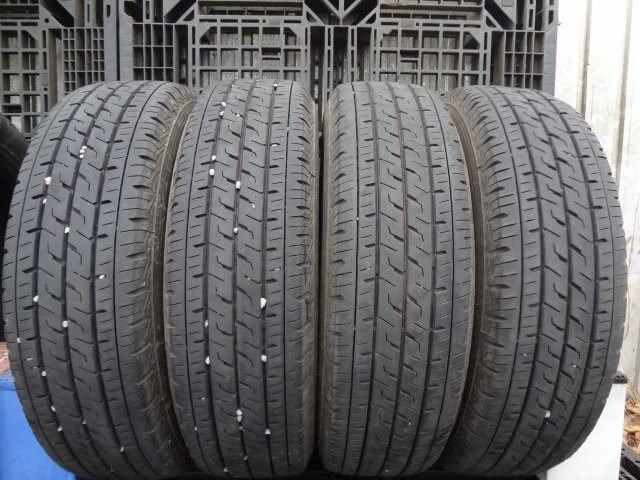 ☆5176 美品9.5分山~ ブリヂストン ECOPIA R710 195/80R15 107/105N LT 4本 2025年製拍卖