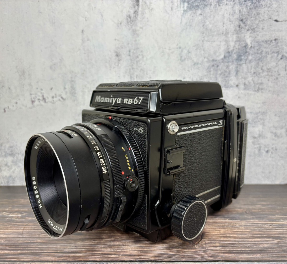 Mamiya RB67 Professional S + Sekor C 127mm F3.8 中判 フィルムカメラ セット マミヤ プロS ボディレンズセット拍卖