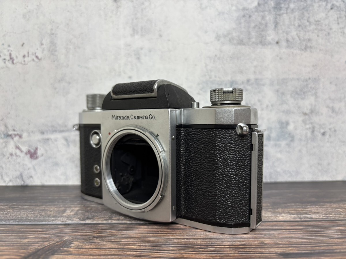 【希少】Miranda S ミランダ S 一眼レフ フィルムカメラ ボディ 1950年代 日本製 ヴィンテージカメラ拍卖