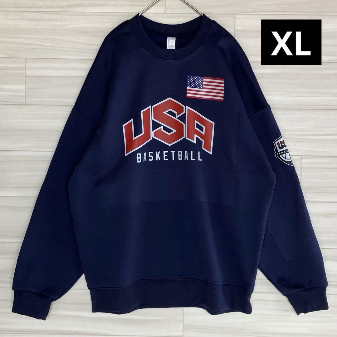 ★未使用品 USA バスケットボール アメリカ代表 Lightweight トレーナー スウェット NBA バスケ ドリームチーム XL 新品拍卖