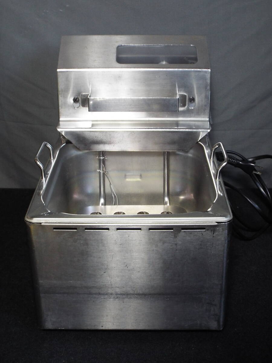 タニコー Tanico 電気フライヤー ミニ 卓上タイプ 卓上フライヤー TCFL-8B フライ用 8L 厨房機器 調理機器拍卖