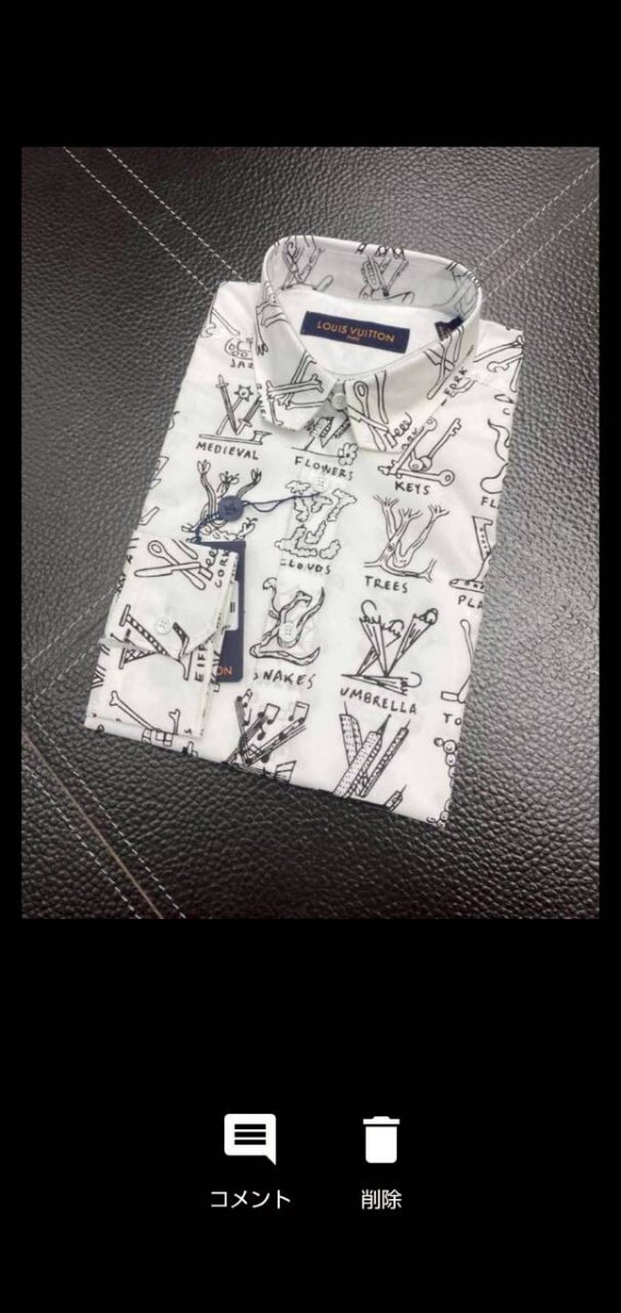 LOUIS VUITTON ドレスシャツDNA カラー拍卖