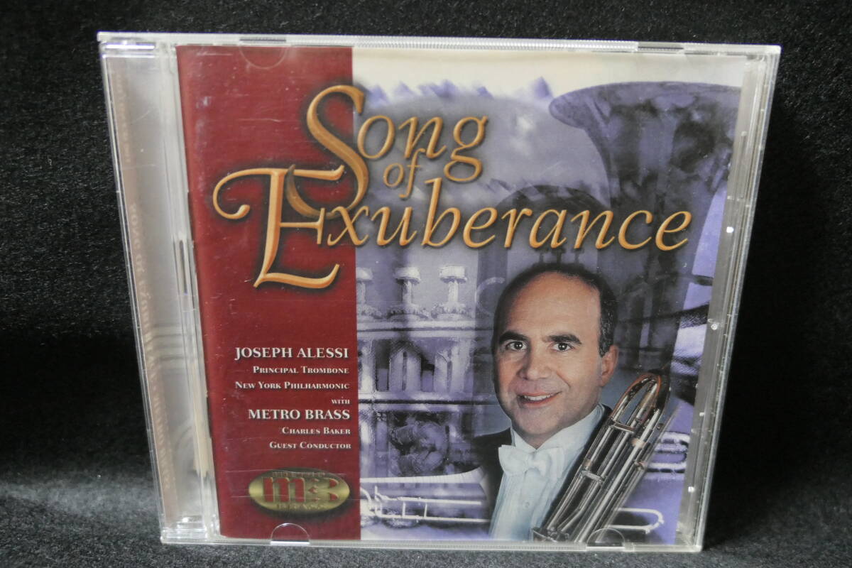 ●送料無料● SONG OF EXUBERANCE / METRO BRASS / JOSEPH ALESSI ジョセフ・アレッシ / DILLON CD 001拍卖