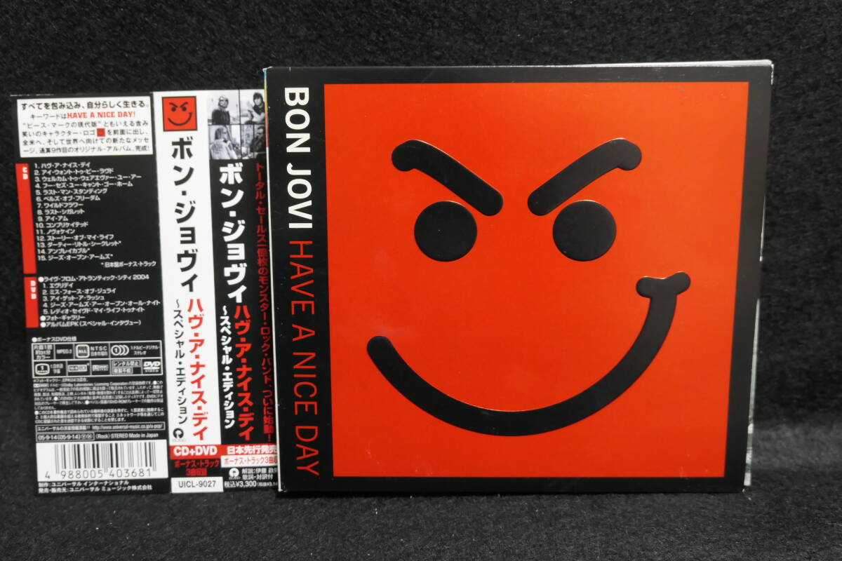 ●送料無料● CD+DVD / BON JOVI ボン・ジョヴィ / HAVE A NICE DAY スペシャル・エディション / UICL-9027 / 4988005403681拍卖