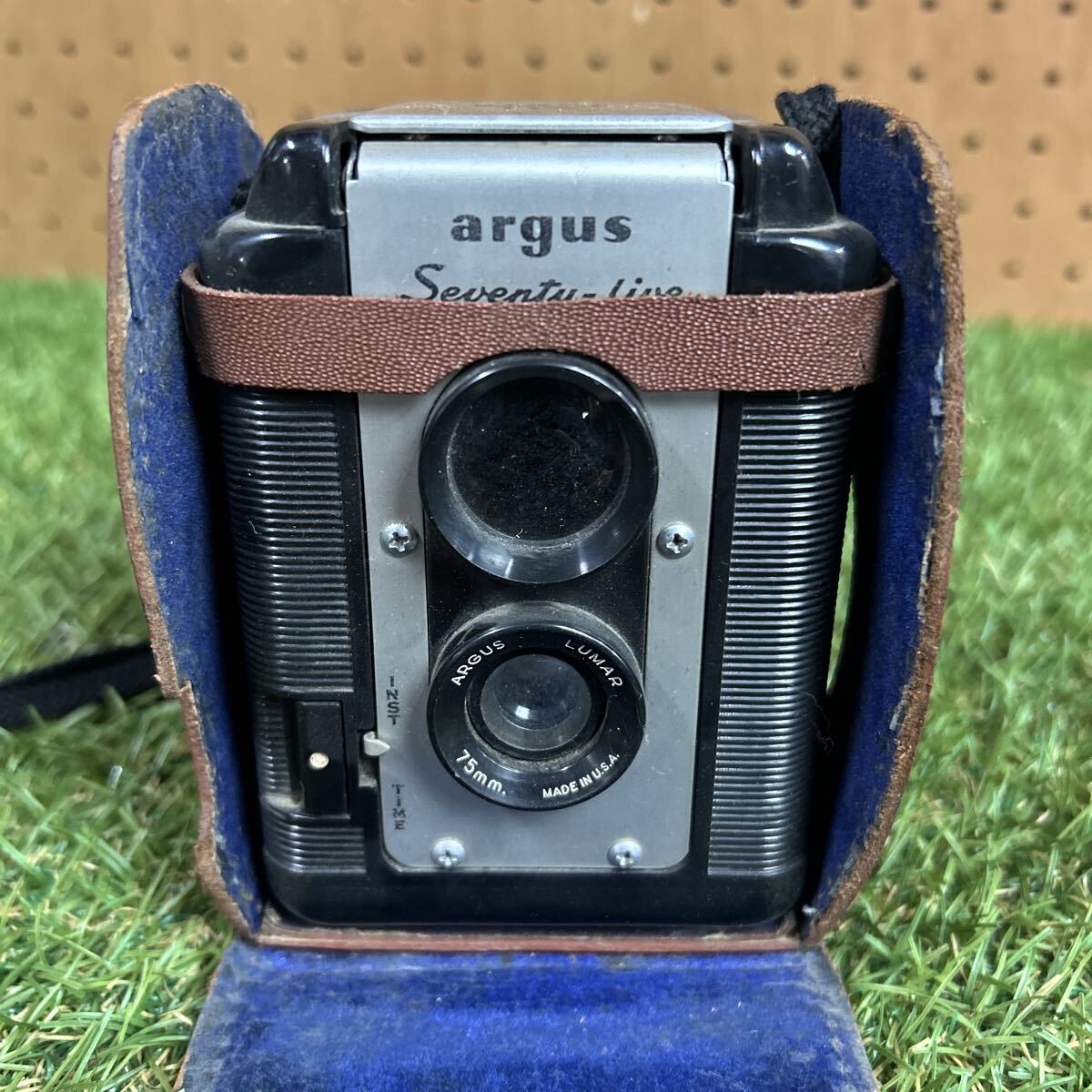 ★Argus Seventy-Fiveは、1949年-1964年製 620フィルムカメラ ボックスカメラ 二眼レフ ★拍卖