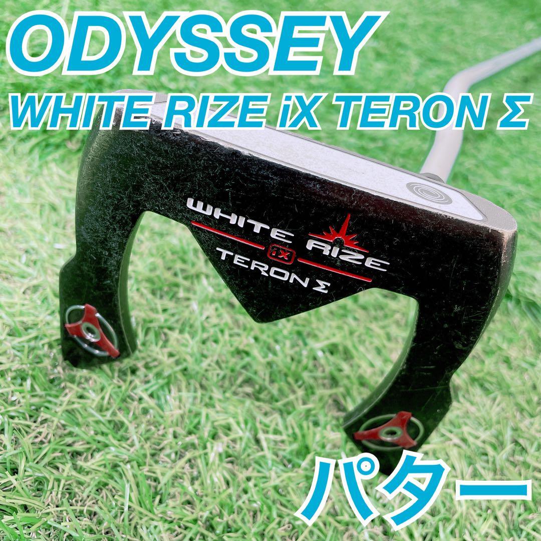 ゴルフ パター オデッセイ ホワイトライズ iX TERON Σ ODYSSEY 男性 右利き 送料無料 N1566拍卖