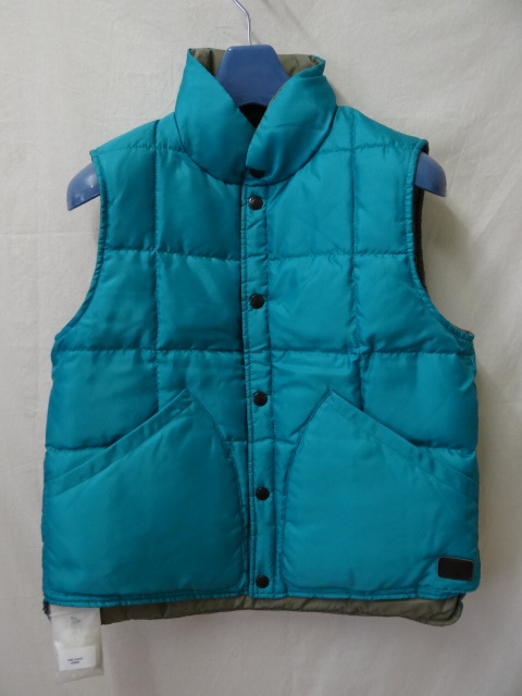 ARMEN アーメン 新品未使用 リバーシブルダウンベスト 0サイズ拍卖