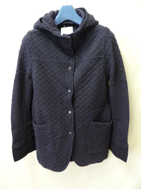 ARMEN アーメン 新品未使用 コットンキルトフード ネイビー 0サイズ拍卖