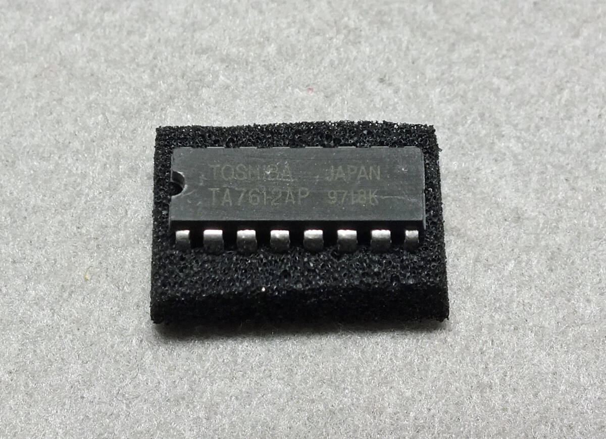 IC-25のLEDメーターに使用 レベルメータIC 東芝 TA7612AP (長期保管につきジャンク)拍卖
