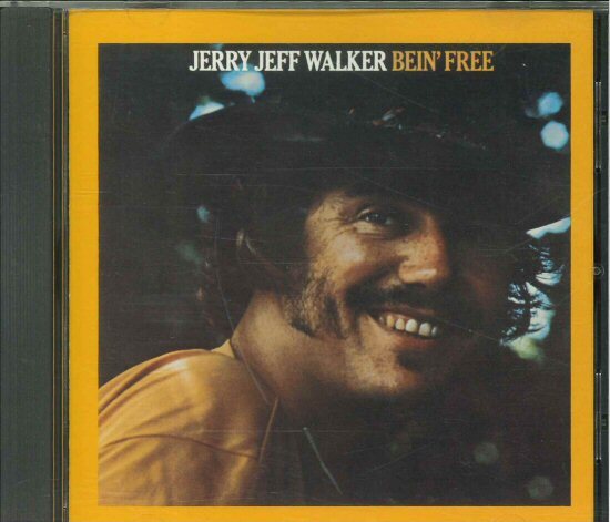 ★CD「ジェリー・ジェフ・ウォーカー JERRY JEFF WALKER BEIN' FREE」1970年作品 2000年CD拍卖
