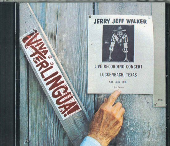 ★CD「ジェリー・ジェフ・ウォーカー JERRY JEFF WALKER VIVA TERLINGUA」1973年作品 2000年CD拍卖