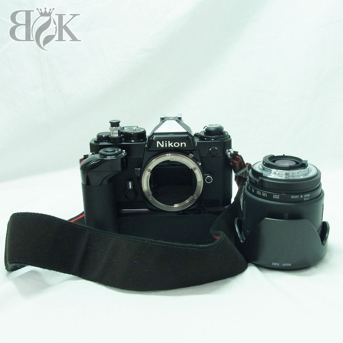 ニコン FE MD-12 一眼レフカメラ タムロン AF ASPHERICAL 28-200mm 1:38-5.6 通電未確認 ジャンク 中古 +拍卖