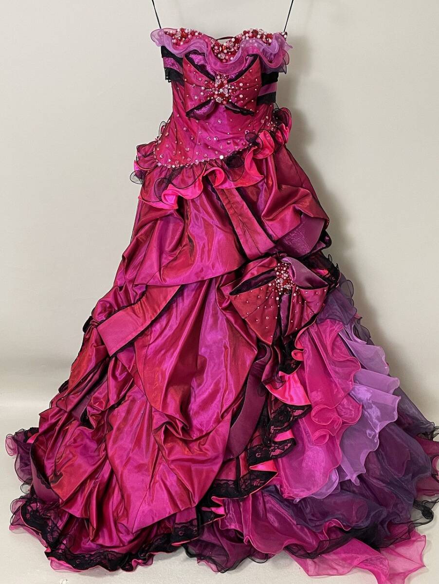 IROHA◆ウエディングドレス◆カラードレス【tc2533】 結婚式【MATSUO】【リサイクル】※※同梱不可拍卖