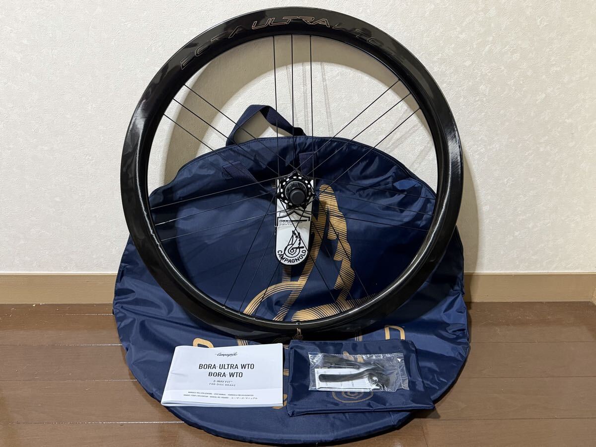 campagnolo bora ultra wto 45 C23 Disc Tubeless/CL リアホイールのみ 訳ありなのでジャンク品 拍卖