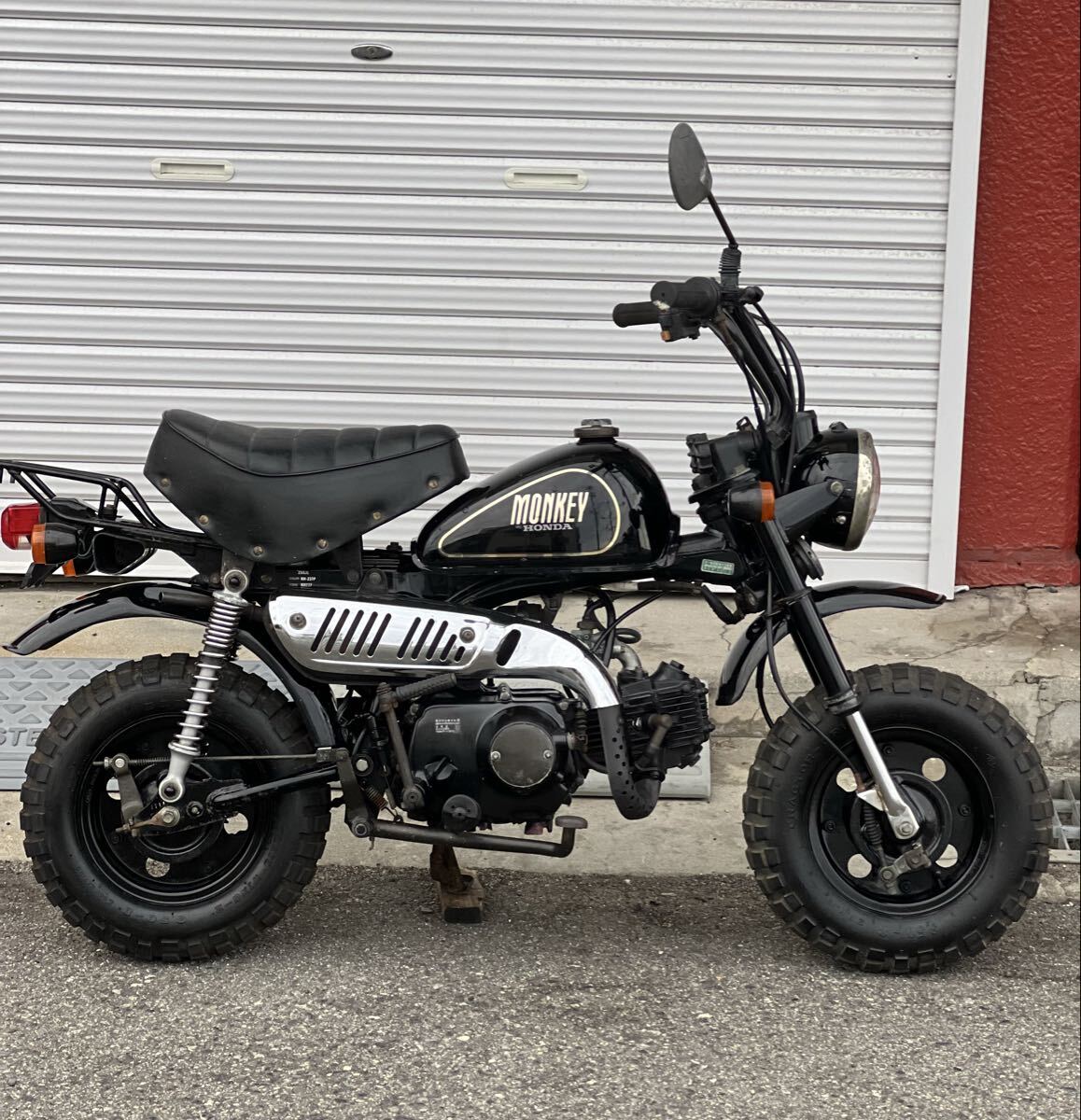激レア HONDA ブラックモンキー 型式Z50J 1990年限定モデル Monkey Limited Edition エンジン実動 電装灯火類OK 整備済 神戸市より拍卖