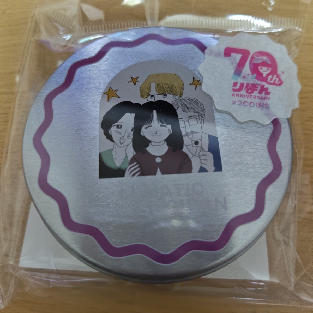りぼん70th 缶入りステッカー ルナティック雑技団拍卖