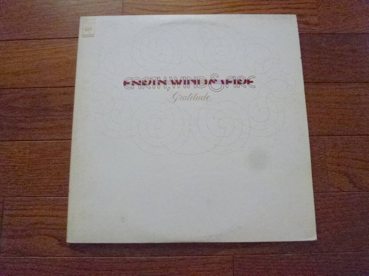 LP アース・ウインド&ファイアー 灼熱の狂宴 EARTH WIND & FIRE / GRATITUDE 2枚組 対訳付き拍卖
