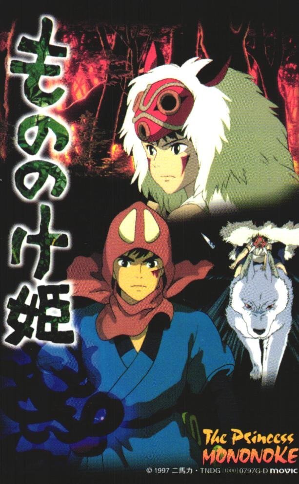 ★もののけ姫 スタジオジブリ 擦れ傷有★テレカ50度数未使用SG_113拍卖