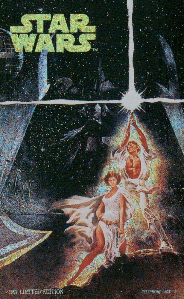 ★スター・ウォーズ/STAR WARS 1997 LIMITED EDITION キラキラ★テレカ50度数未使用dr_97拍卖