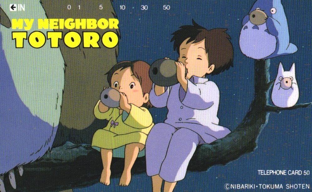 ★となりのトトロ スタジオジブリ 微傷有★テレカ50度数未使用SG_102拍卖