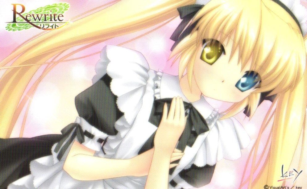 ★Rewrite/リライト VisualArt’s/Key★テレカ50度数未使用dn_312拍卖