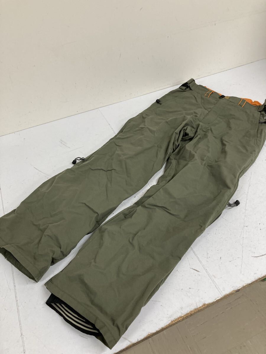 送料無料★estivo エスティボ★スキーパンツ スノーボードパンツ スキーウェア スノーボードウェア★メンズ L★カーキ #71007sug3拍卖
