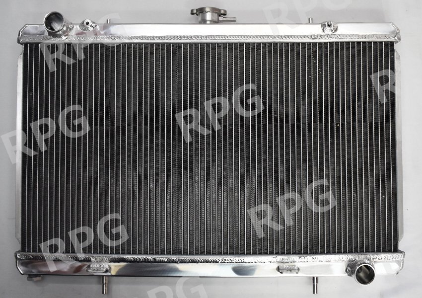 1円 売切り 3層 52MM アルミ ラジエーター シルビア S13 180SX SR20DET M/T ラジエター拍卖