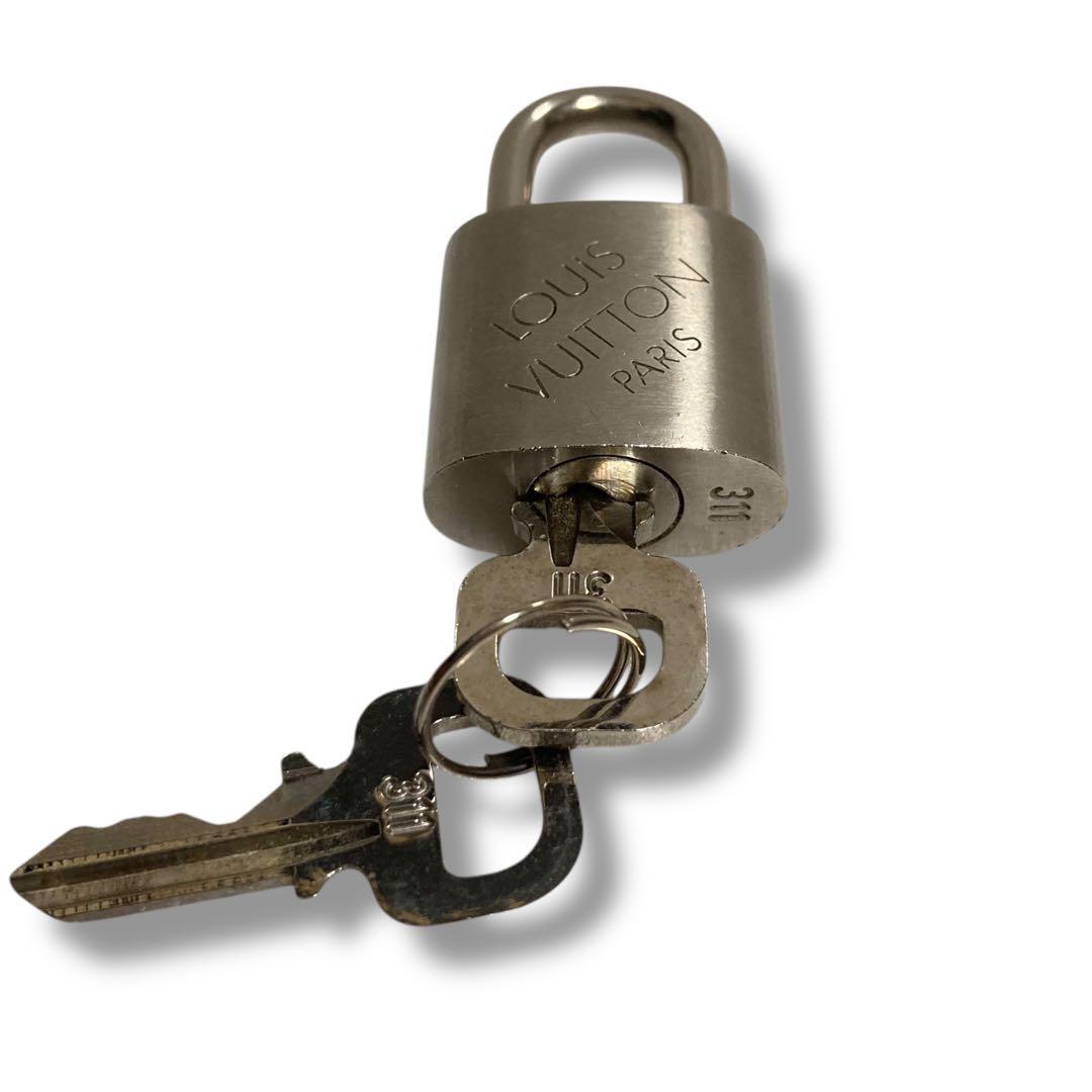 LOUIS VUITTON ルイヴィトン カデナ 南京錠 311 鍵付 シルバー拍卖