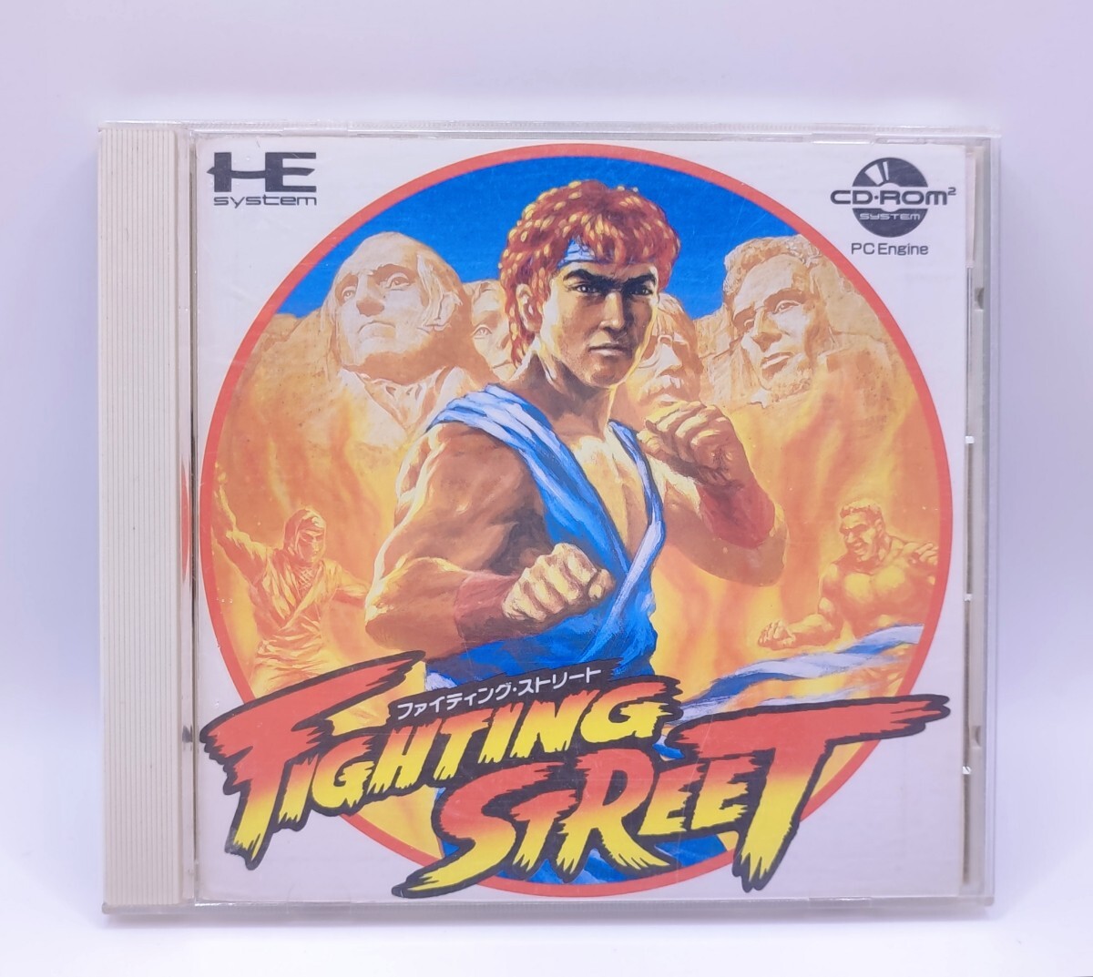 PCE PCエンジンCDロムロム ファイティング・ストリート FIGHTING STREET匿名配送 PCエンジン拍卖