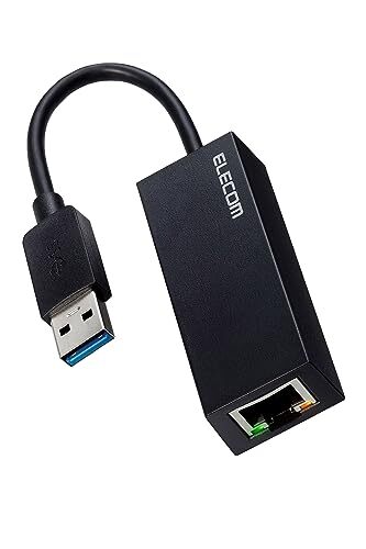 エレコム 有線LANアダプター USB3.2 (Gen1) ギガビット対応 ブラック EDC-GUA3V2-B拍卖