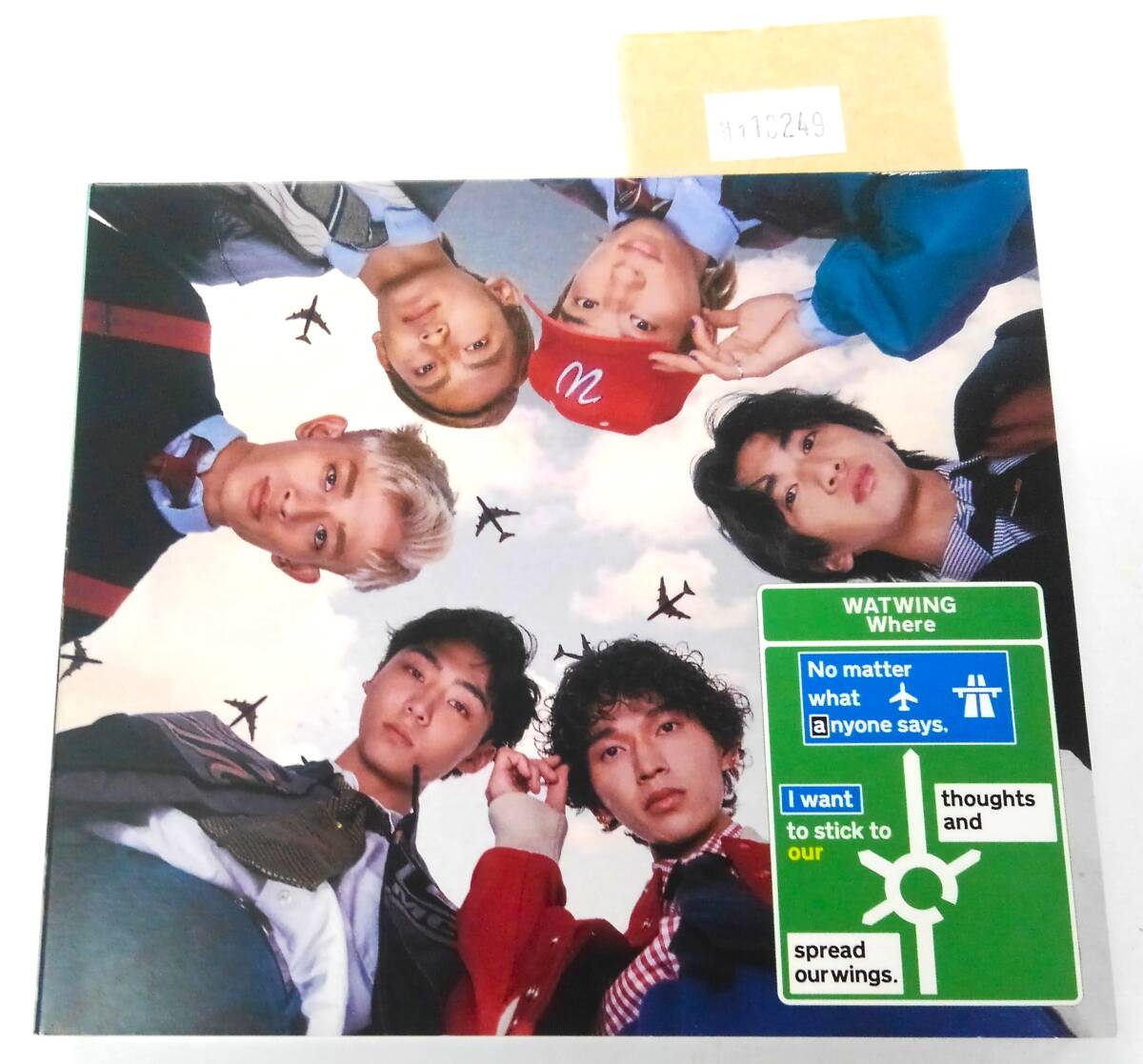 万1 18249 WATWING/Where(初回限定盤A)(LIVE盤) (CD+ブルーレイ)2023年 デジパック仕様拍卖