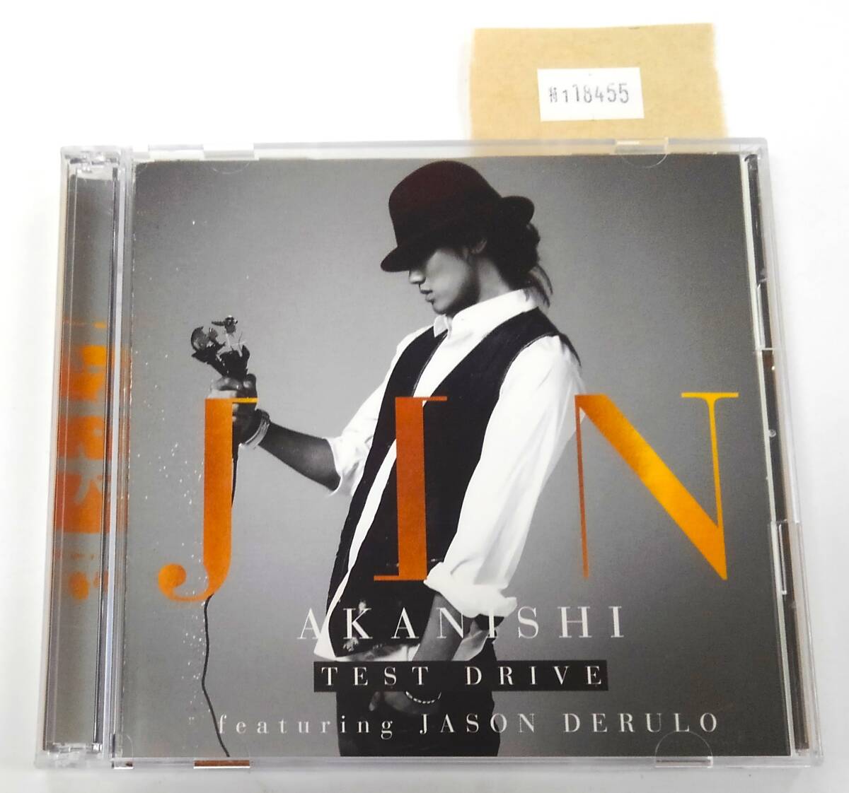 万1 18455 【CD+DVD】赤西仁 / TEST DRIVE featuring JASON DERULO:WPZR-30433/4 ※リーフレットに破れあり拍卖