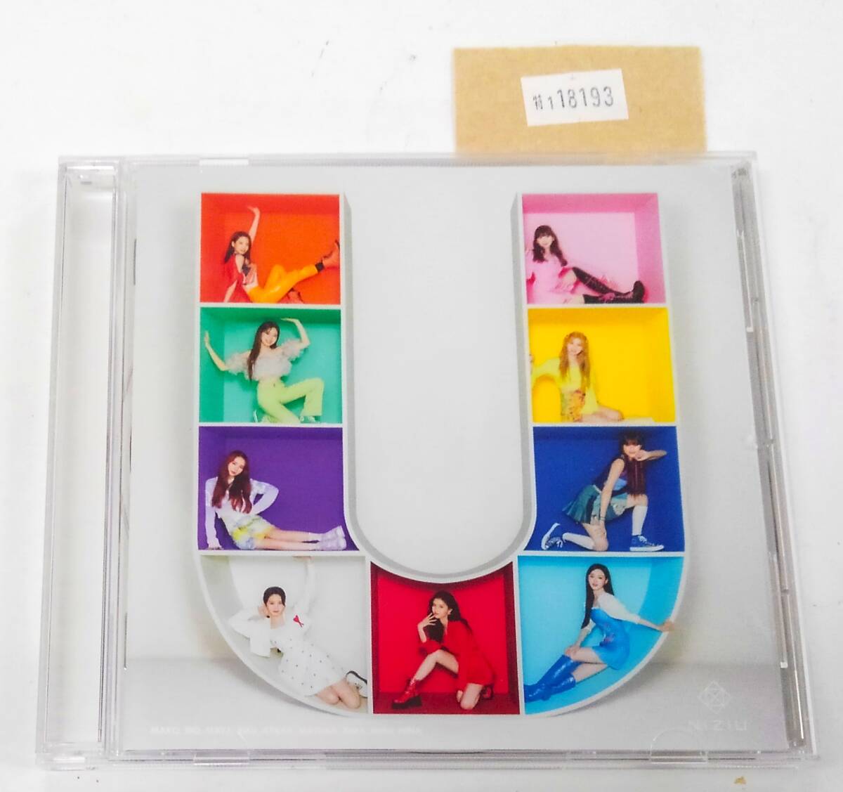 万1 18193 NiziU/U<通常盤> ※ケースにスレあり拍卖