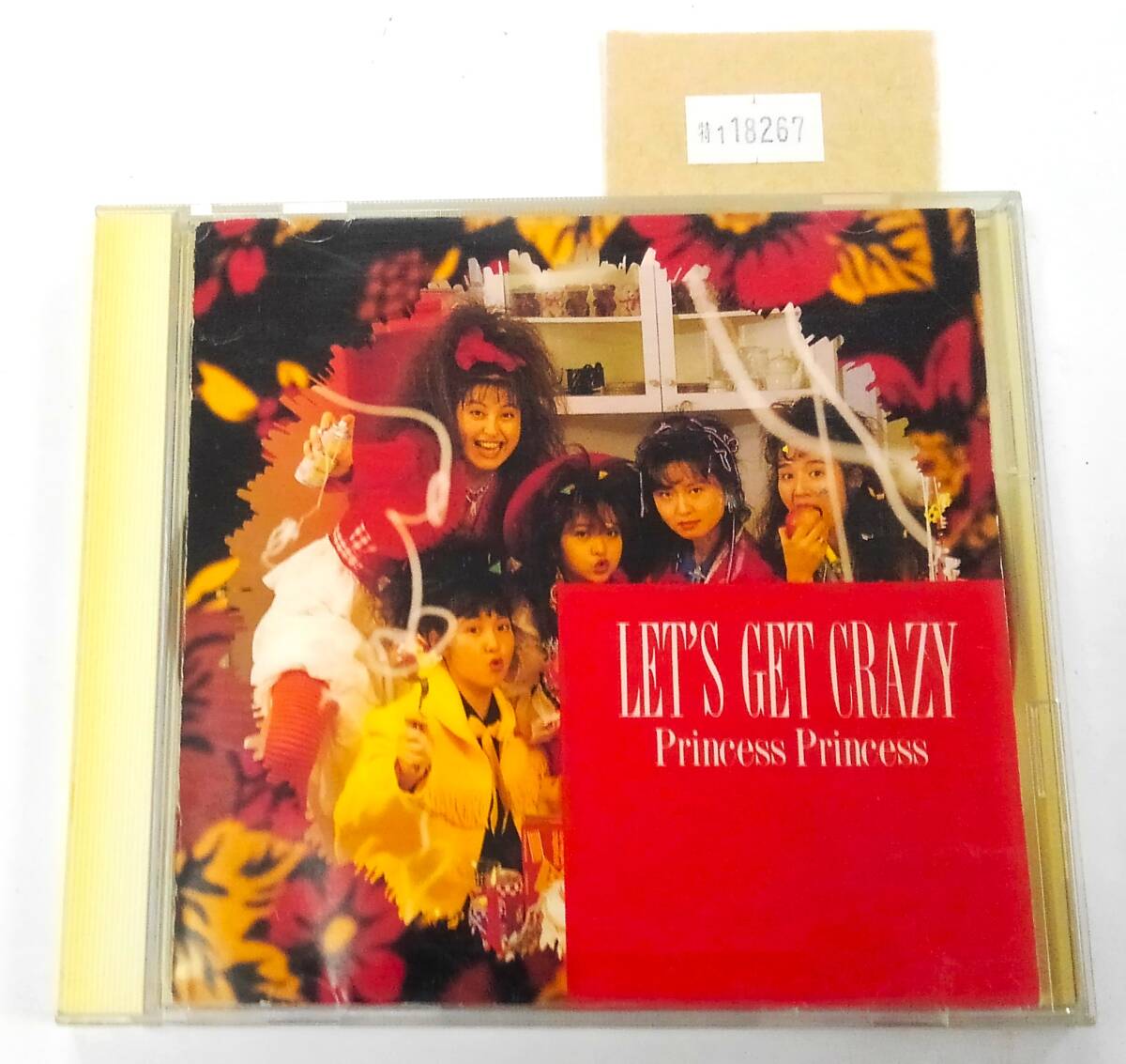 万1 18267 プリンセスプリンセス / LET'S GET CRAZY 【アルバムCD】 1988年 CSR刻印あり拍卖