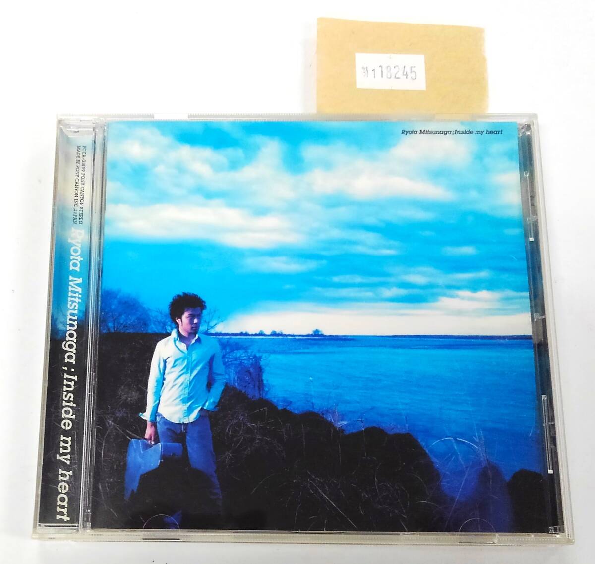 万1 18245 【CCCD】光永亮太/Inside My Heart 2003年 アルバムCD 再生確認済み拍卖