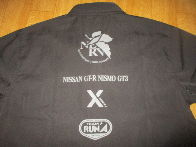 EVA・エヴァレーシング・スーパーGT・ピットシャツ サイズS(M相当) 新同美中古 ジャケット拍卖