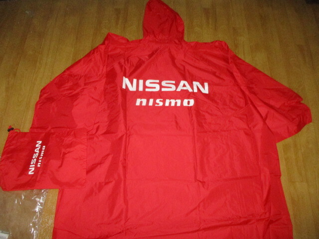 日産・ニスモレーシング・オフィシャル・大型厚手ポンチョ・ジャケット 未使用 サイズF スノボスノーボードスーパーGT・スカイライン拍卖