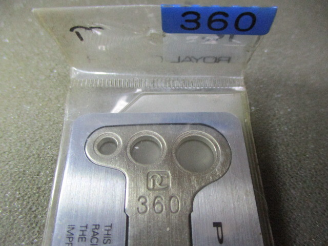 ROYAL CLOVER ロイヤルクローバー・ブランクキー ポールポジションキー・360・ホンダ 未使用 デッドストック シビック・インテグラ拍卖