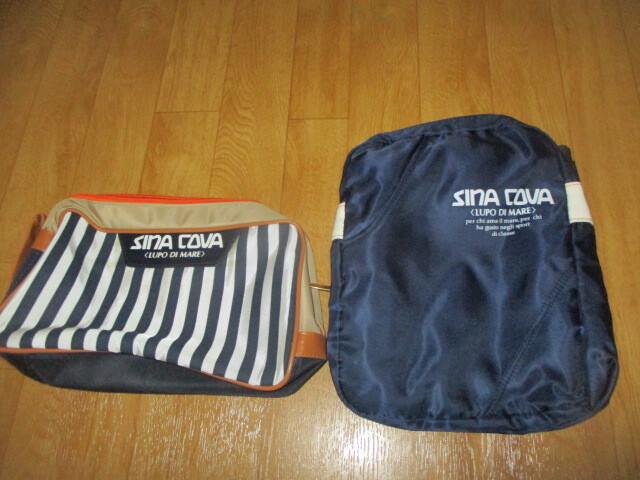 シナコバマリン お洒落ゴルフ 手提げ・ポーチ・ショルダーバッグ 2個 未使用 ジャケット・シャツ拍卖