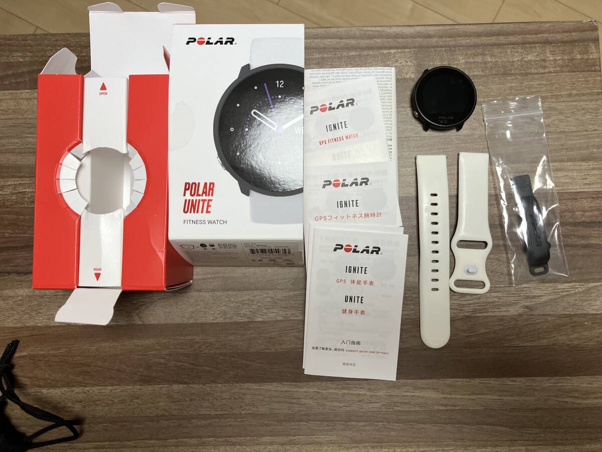 ☆ポラール Unite ホワイト フィットネスウォッチ Bluetooth POLAR 90081803 国内正規品 拍卖