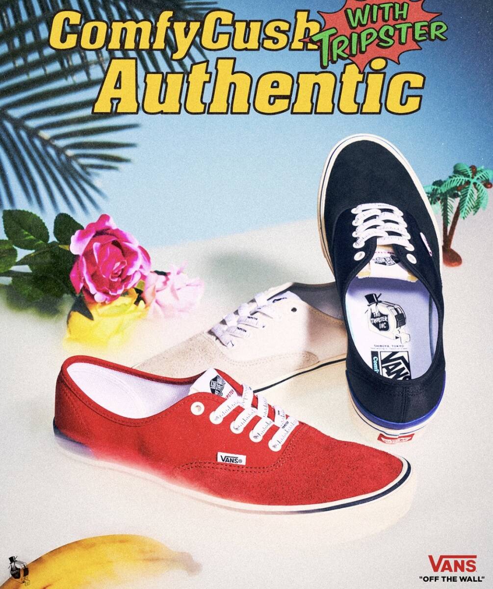 tripster トリップスター vans バンズ AUTHENTIC オーセンティック TRIPSTER × Vans ComfyCush Authentic HC 野村訓市拍卖