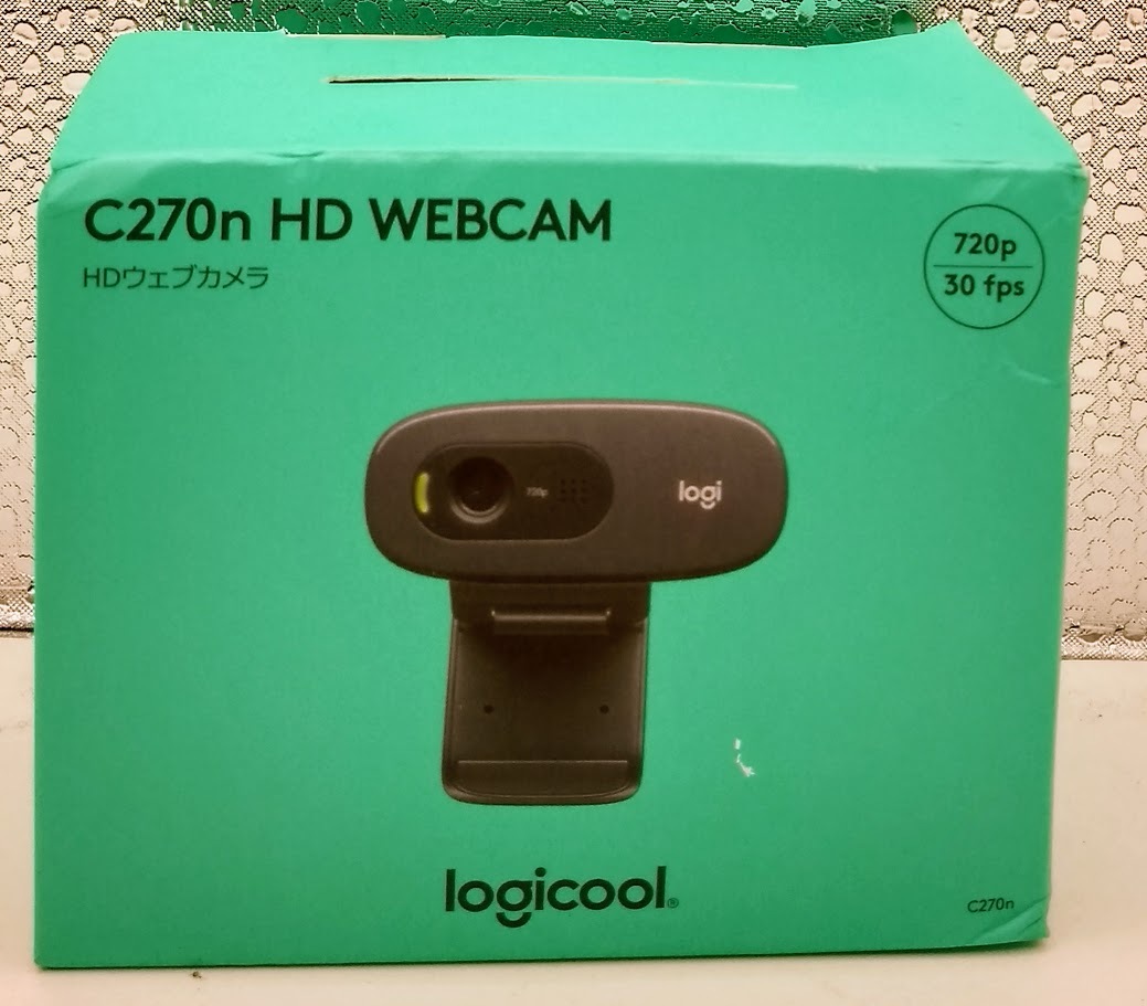 ● logicool ロジクール C270n HD WEBCAM ウェブカメラ 720p 30fps (未使用)拍卖