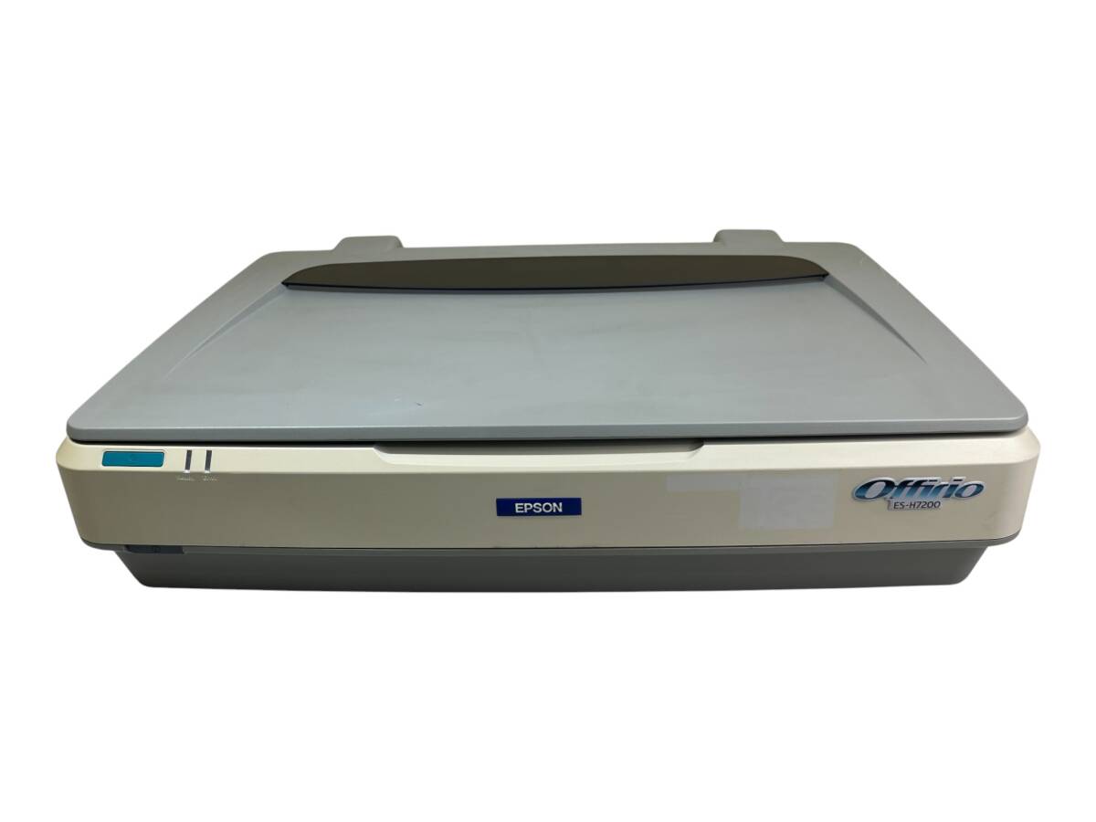 ☆動作良好!高画質スキャンOK|EPSON エプソン Offirio ES-H7200|600dpi CCDセンサ/A3対応 フラットベッドスキャナー/USB接続/拍卖