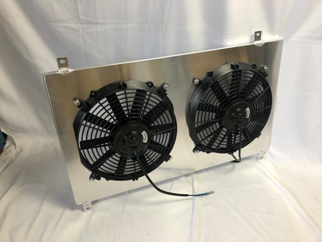 スープラ JZA80 後期用 アルミファンシュラウド+電動ファン キット 前期はステー加工が必要拍卖