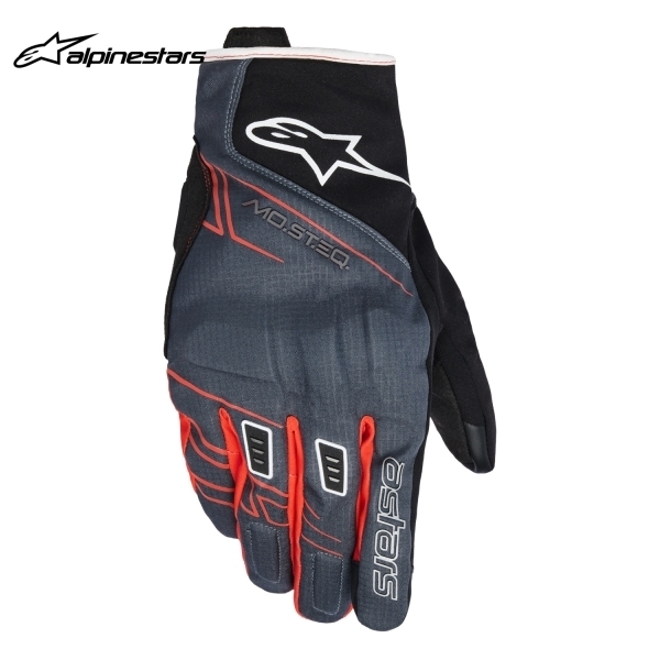 在庫あり alpinestars アルパインスターズ グローブ MOBLAST WATERPROOF GLOVES カラー:BLACK ANTHRACITE ORANGE(148) サイズ:S拍卖