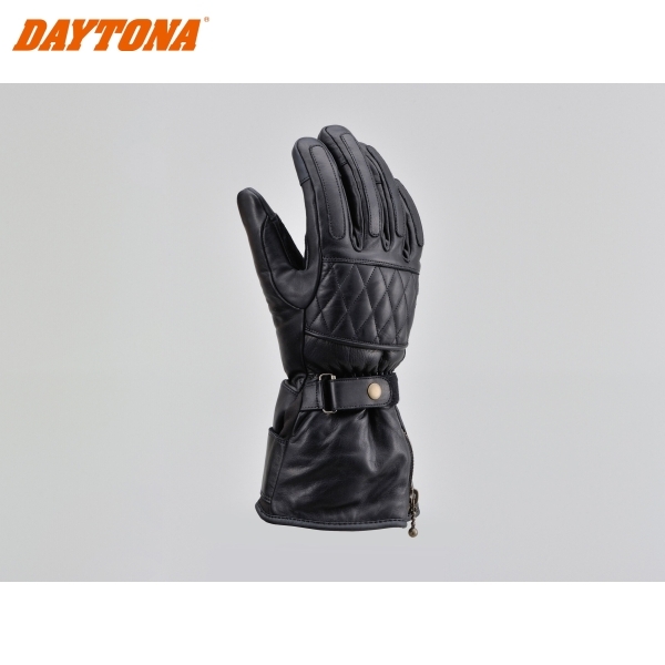 DAYTONA デイトナ 29208 HBG-076 カウレザーロングウインターグローブ カラー:ブラック サイズ:XL拍卖